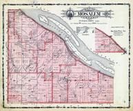 Mosalem Township, King, Round Island, Mississippi River, Massey, Dubuque County 1906